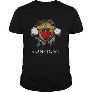 Bon Jovi Logo Blood Inside Me Shirt